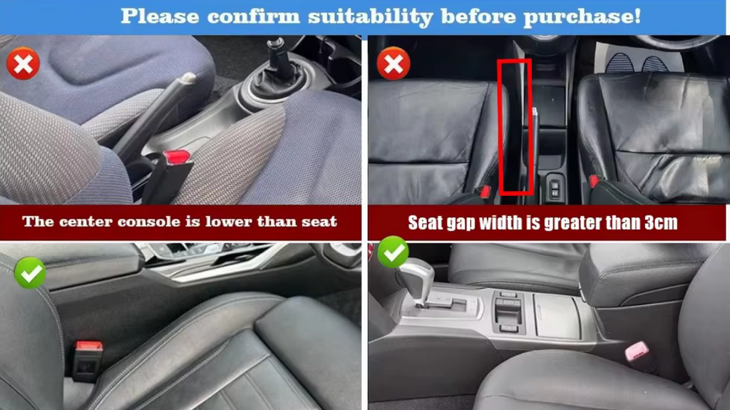 DriveNeat™ Car Seat Gap Organiser (2-Pack)